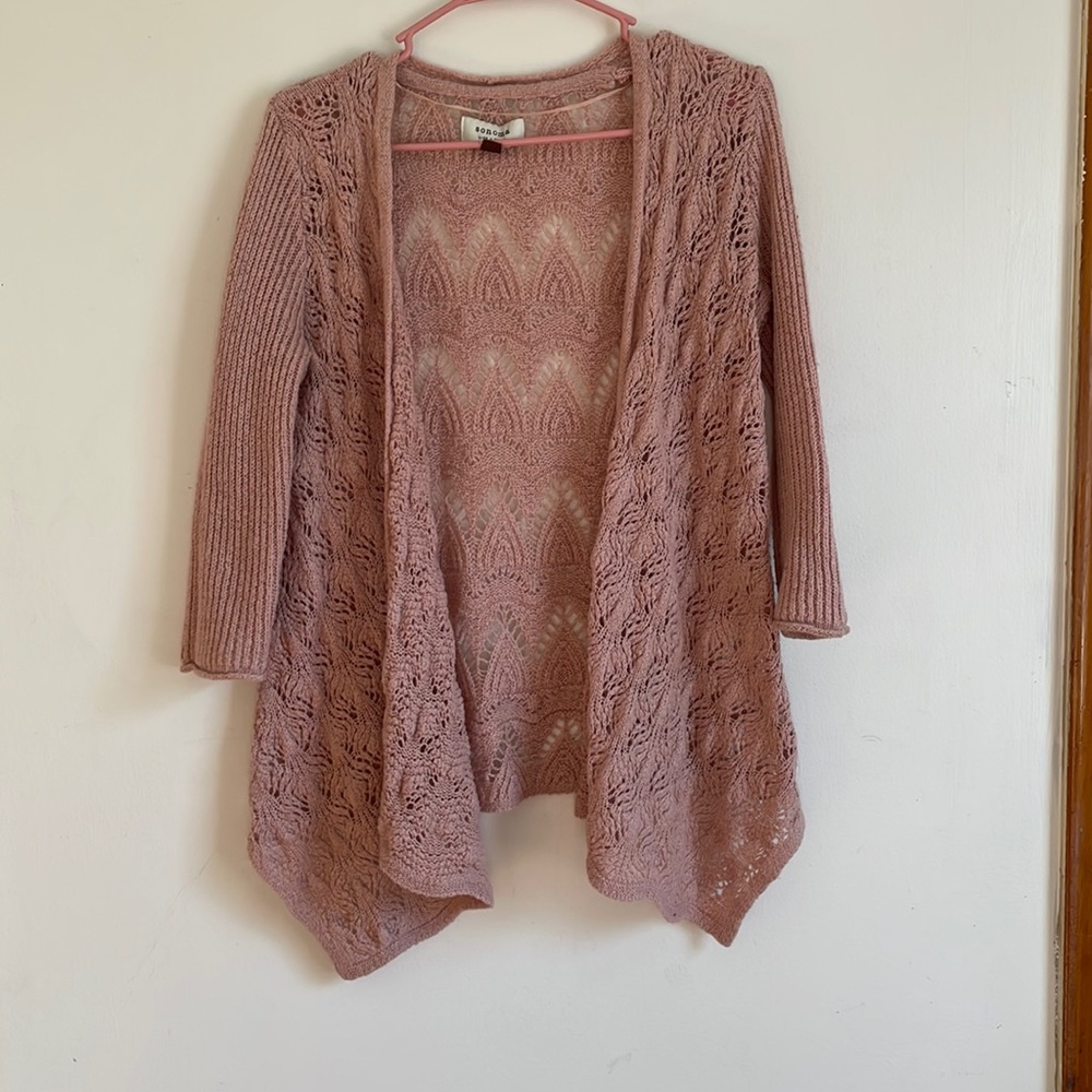 Mauve cardigan